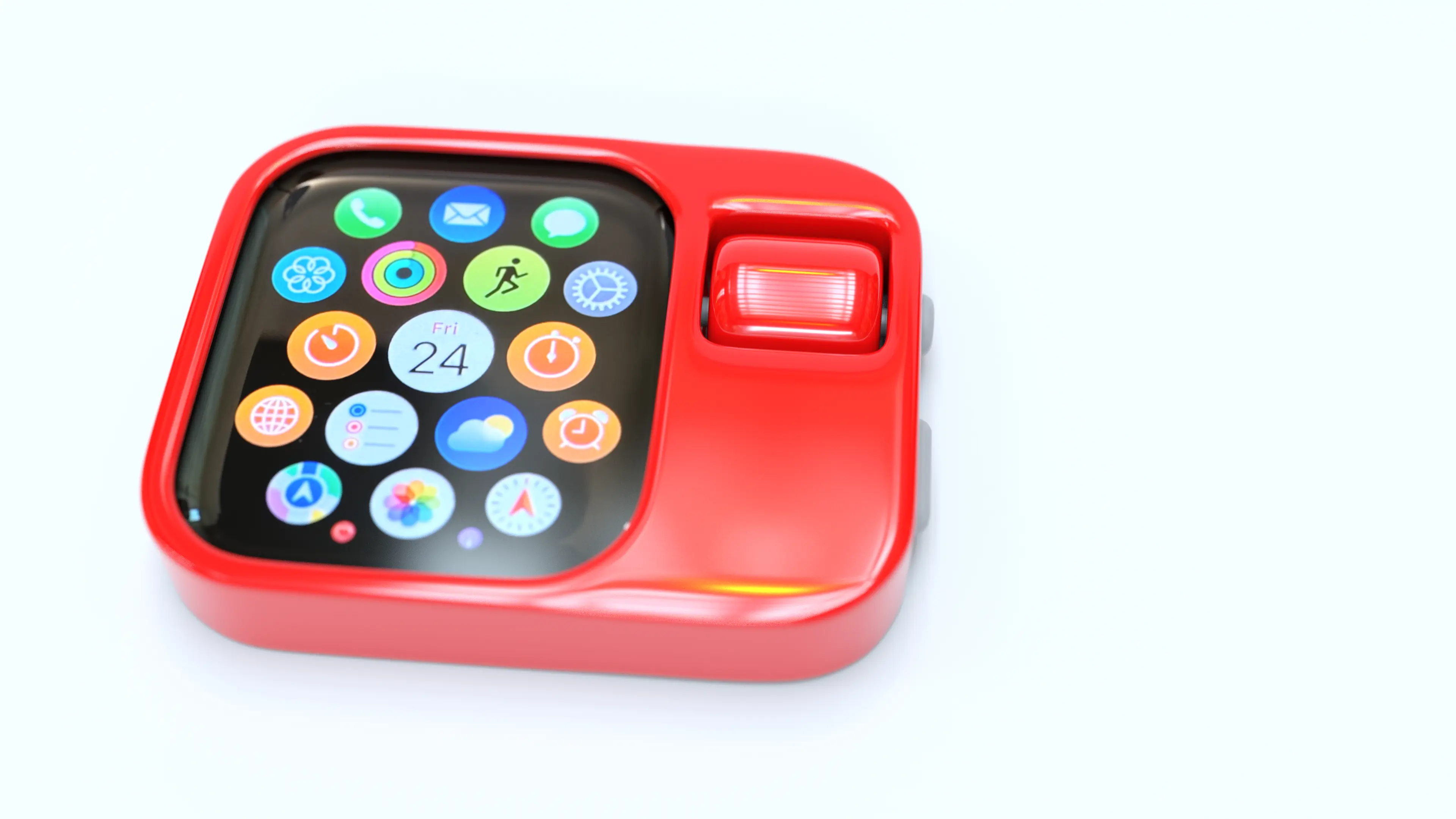 Cake Apple Watch Case in Red