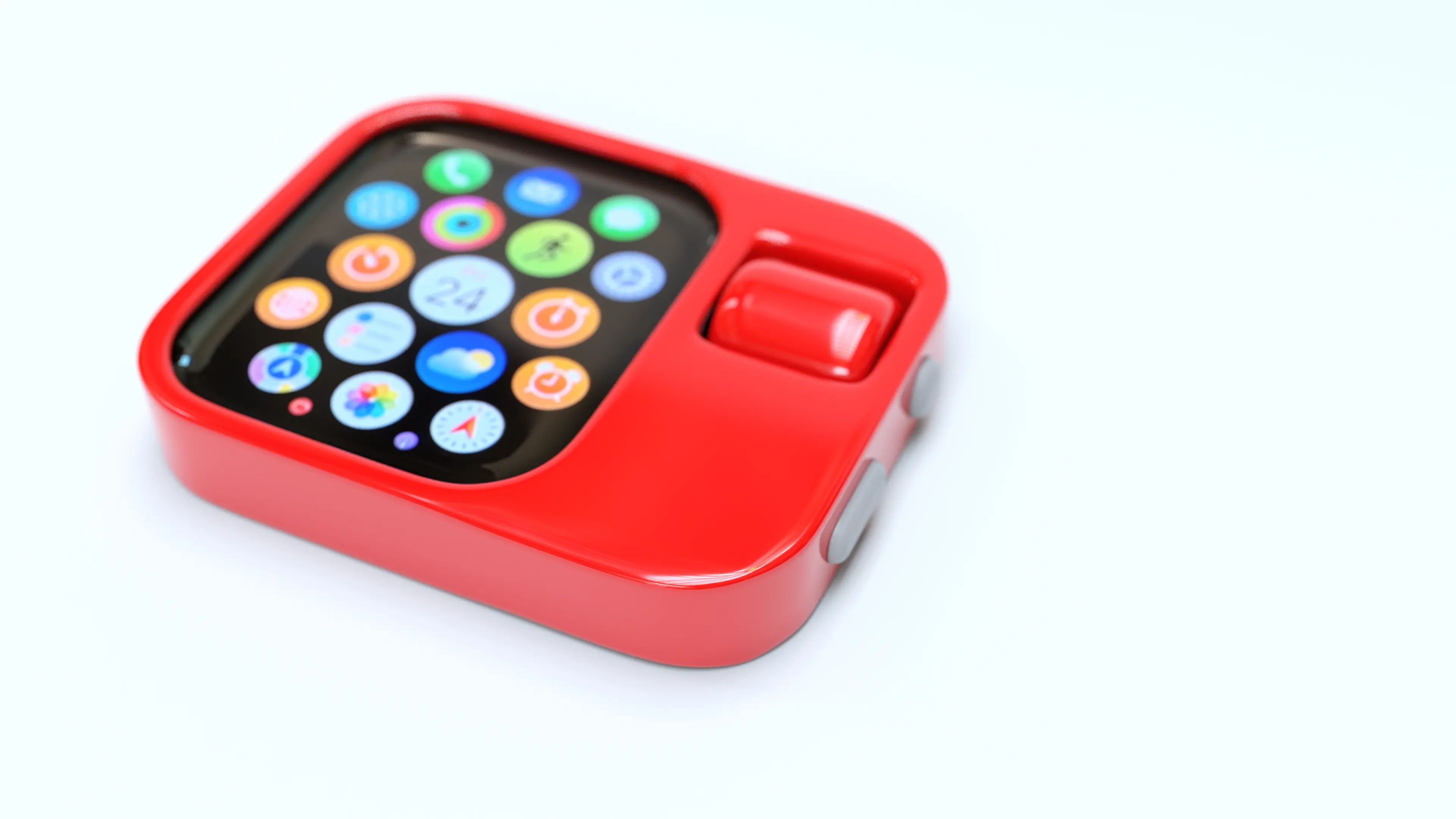 Cake Apple Watch Case in Red